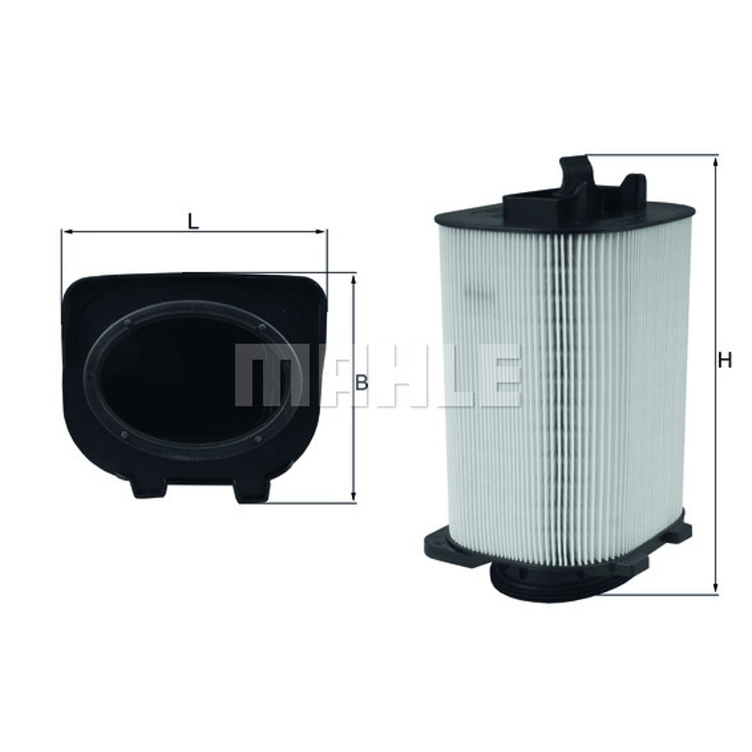 Mahle FILTR POWIETRZA KNECHT LX 3775 MERCEDES C180 08-13 C200 13- C250 14- E200 12- E250 13- LX 3775