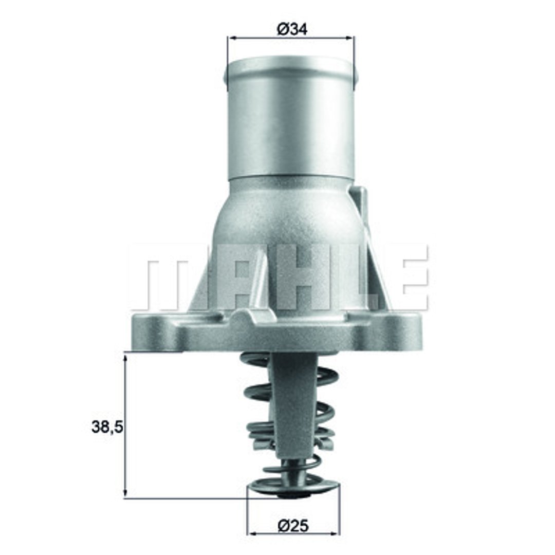 Termostat, płyn chłodzący Mahle TI 260 92