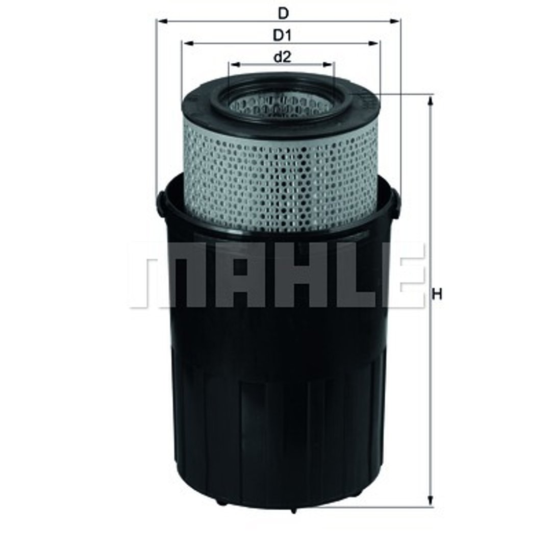 Mahle knecht LX 388 filtr powietrza LX 388