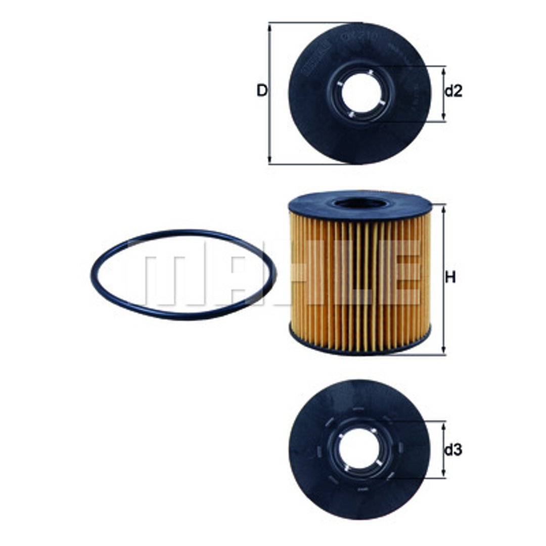 Knecht Filtr Oleju OX 210D