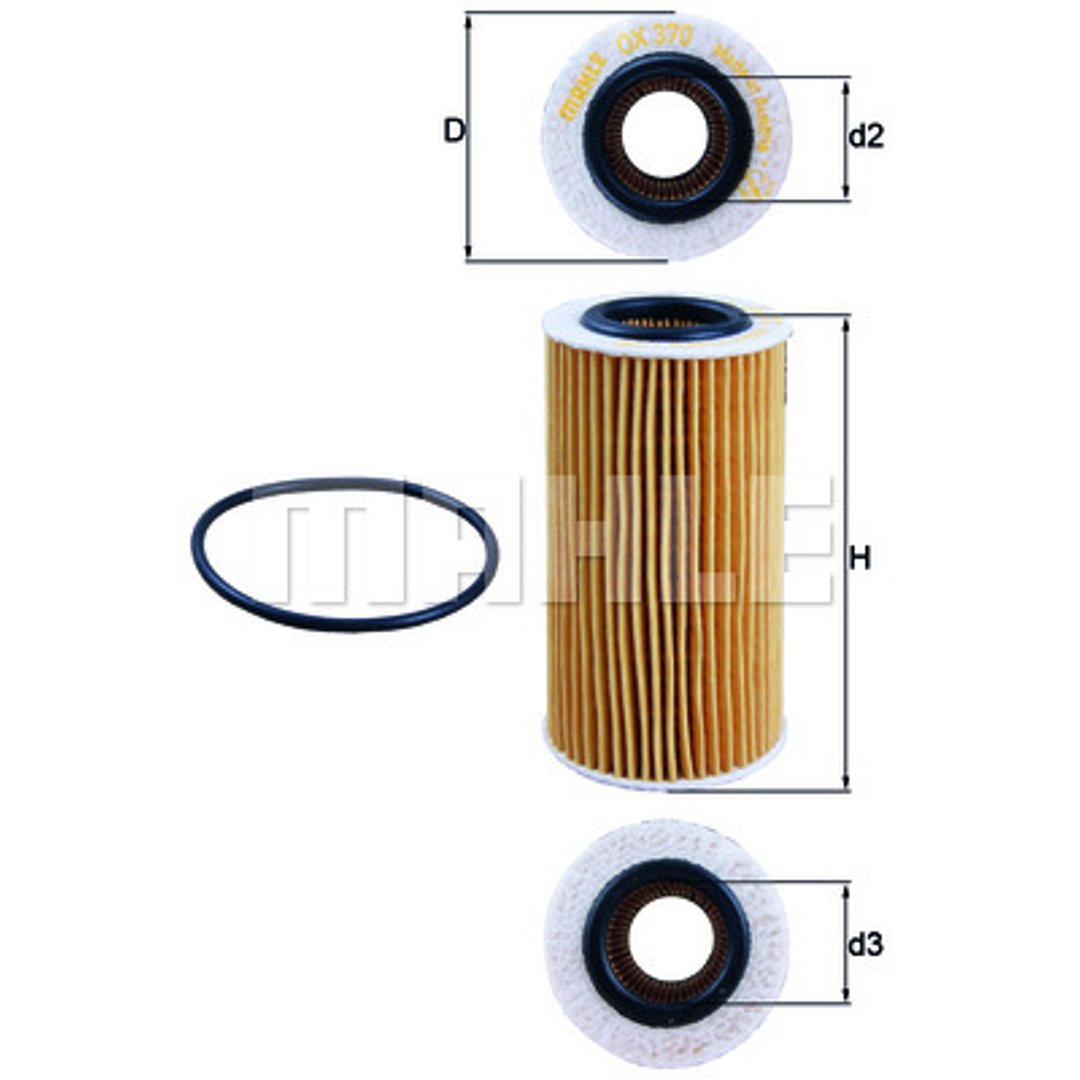 Knecht Filtr Oleju OX 370D
