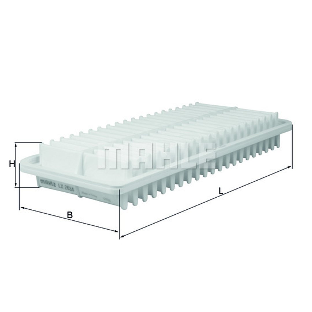 Mahle LX2634 - Filtr powietrza - Filtry Knecht/