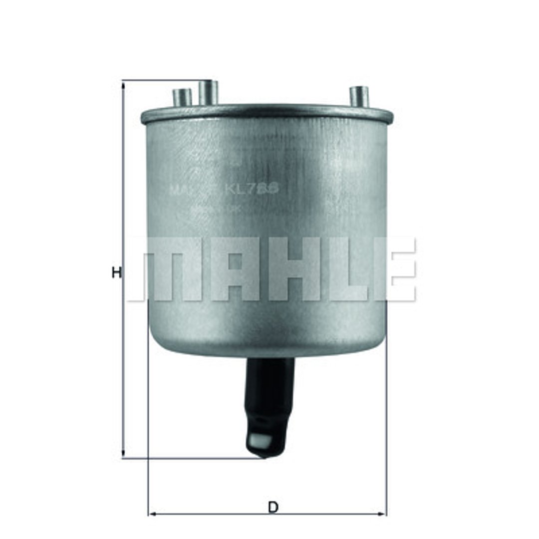 KNECHT FILTR PALIWA KL78