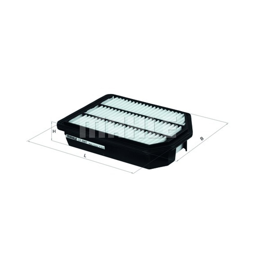 Filtr powietrza Mahle LX 2687