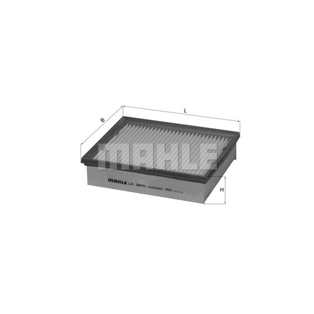 Mahle LX2840 - Filtr powietrza - Promocja
