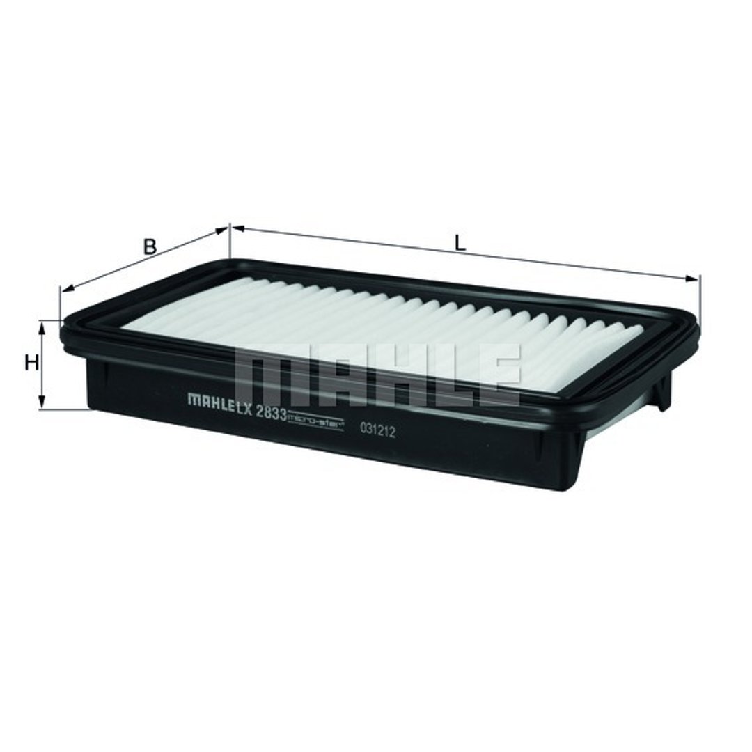 Knecht Filtr powietrza LX 2833
