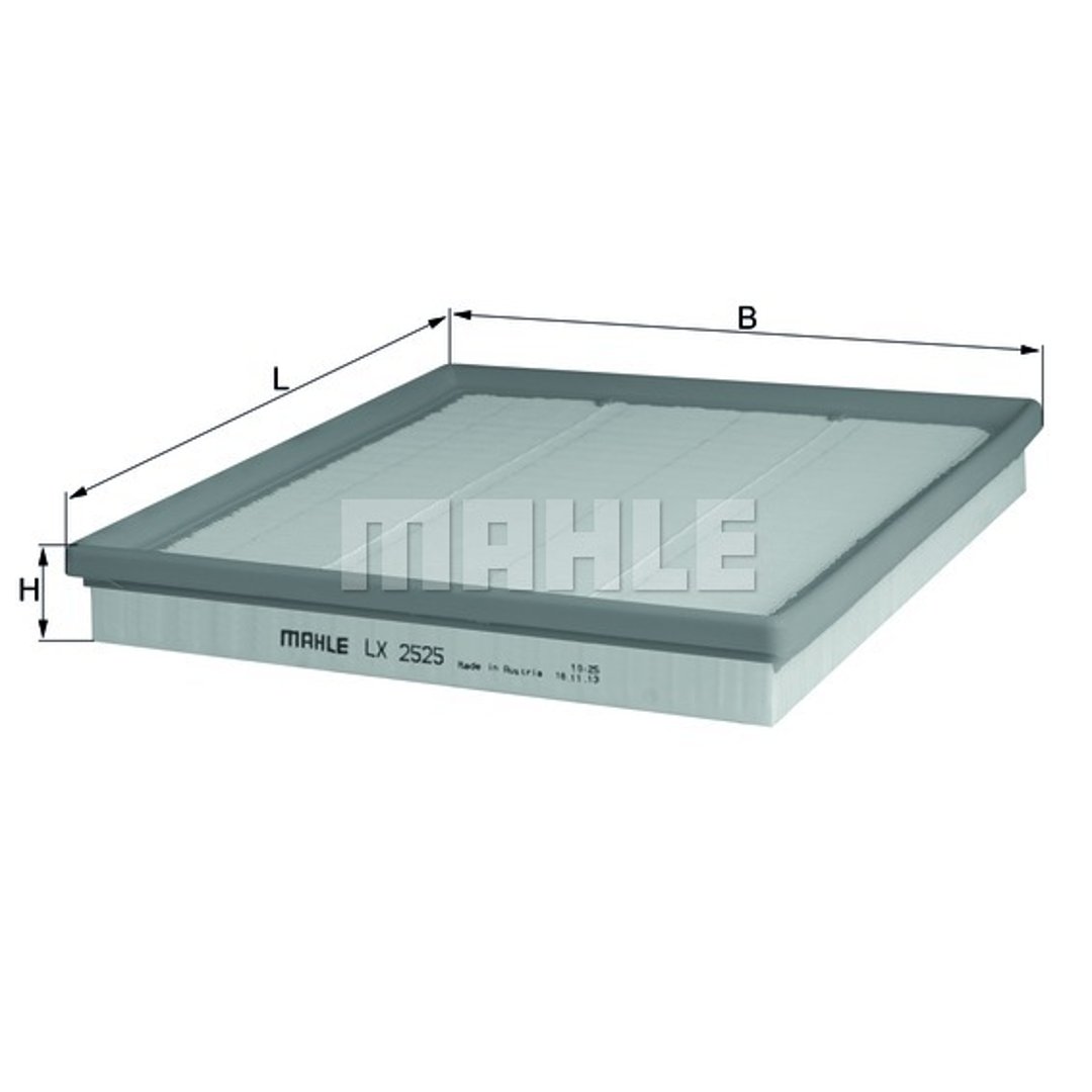 Mahle LX2525 - Filtr powietrza - Hurtownia Filtr