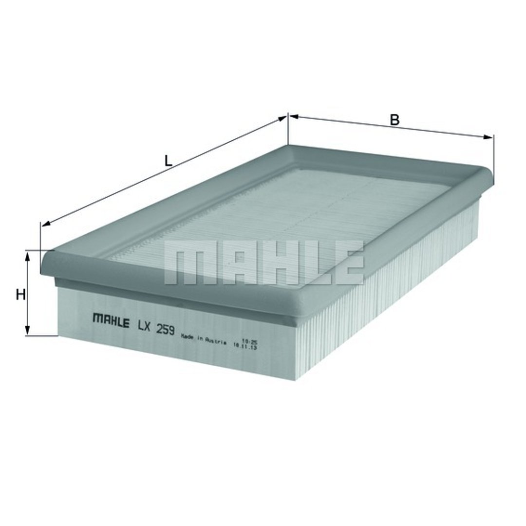 Mahle Knecht LX 259 Luftfilter