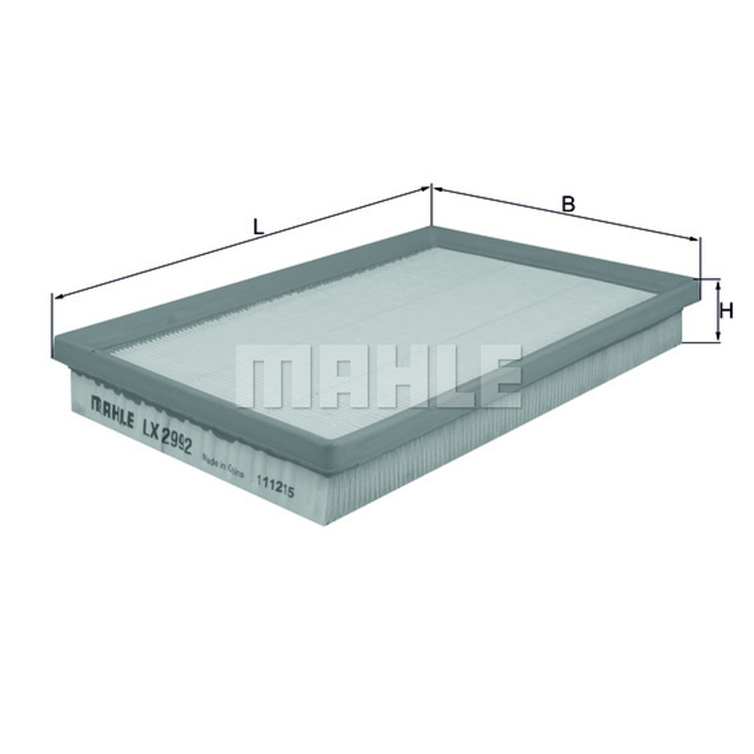 Mahle knecht LX 2992 filtr powietrza LX 2992
