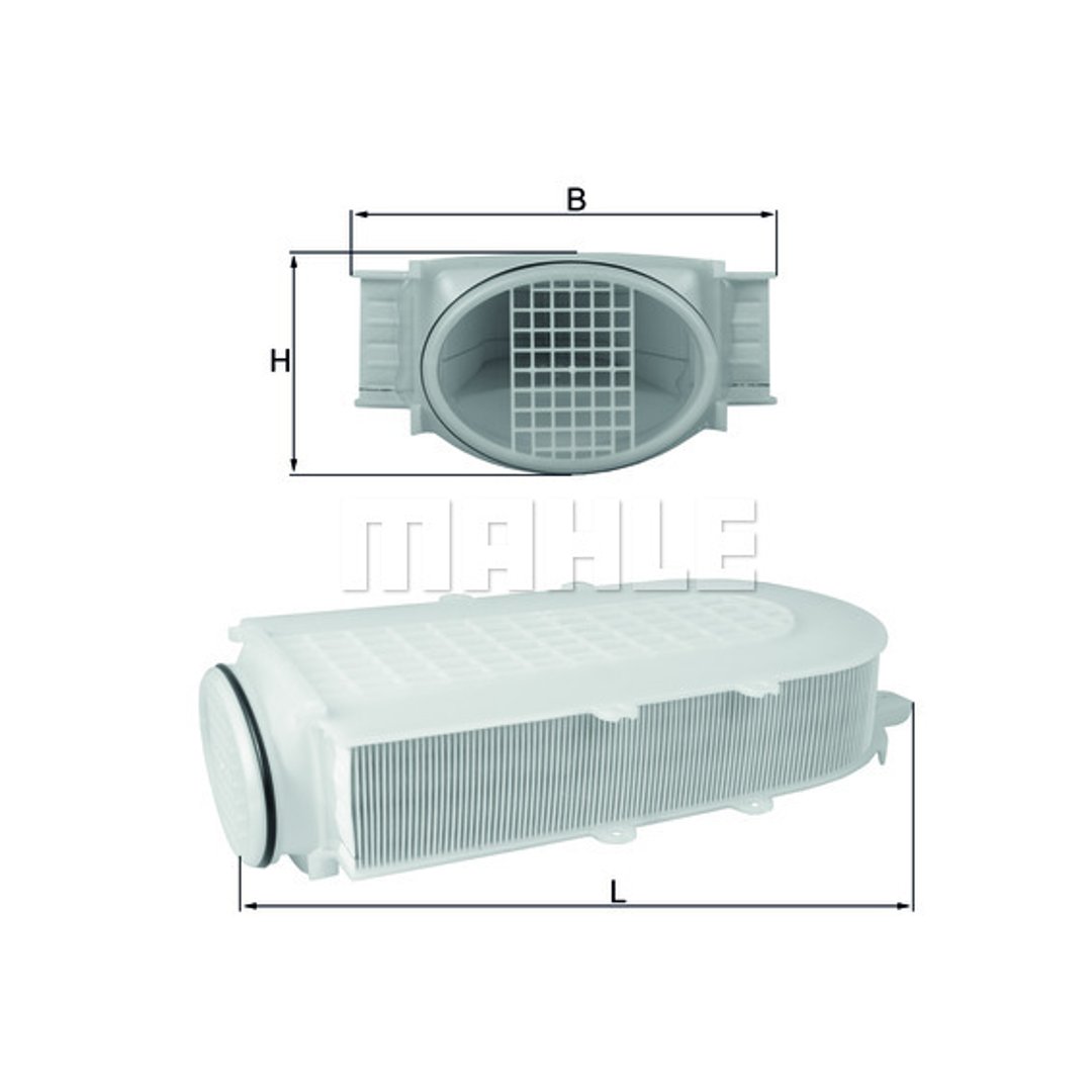 Mahle Filtr powietrza LX 2991/1 LX 2991/1