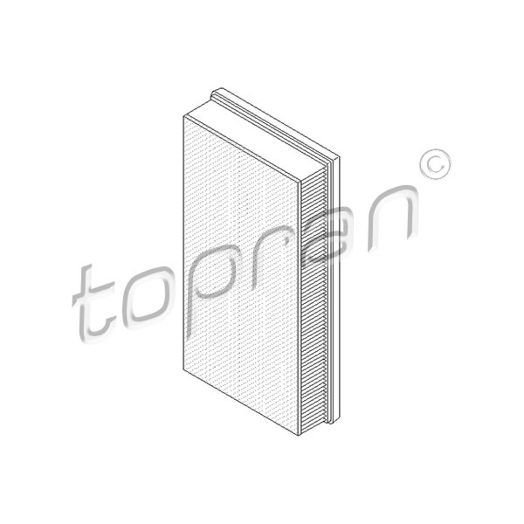 Filtr powietrza TOPRAN 112 381