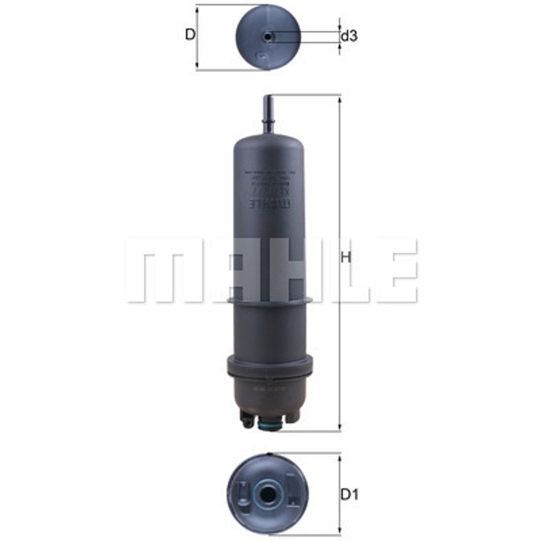 Filtr paliwa Mahle KL 872/7