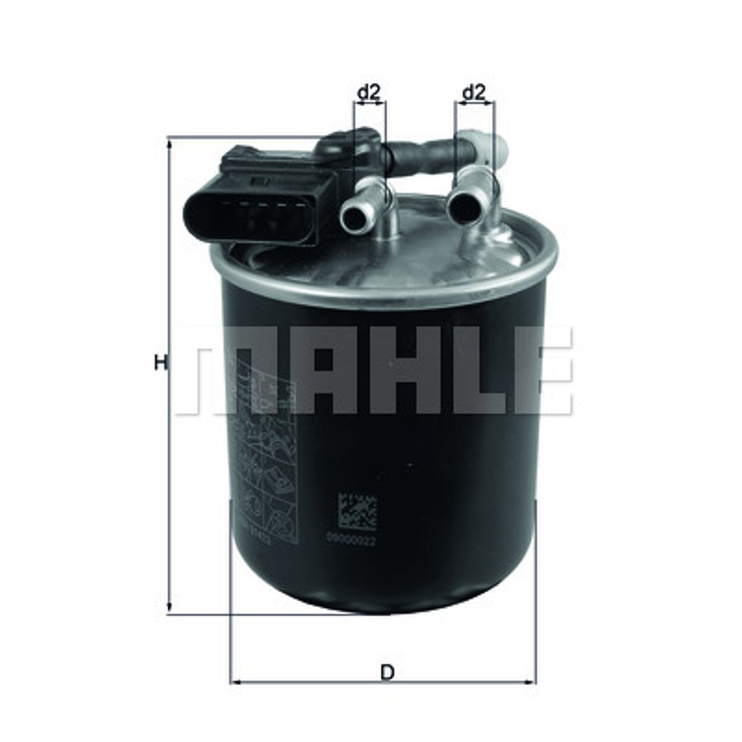 Mahle FILTR PALIWA KNECHT KL 913 MERCEDES C-KLASA 11 E-KLASA 14 KL 913