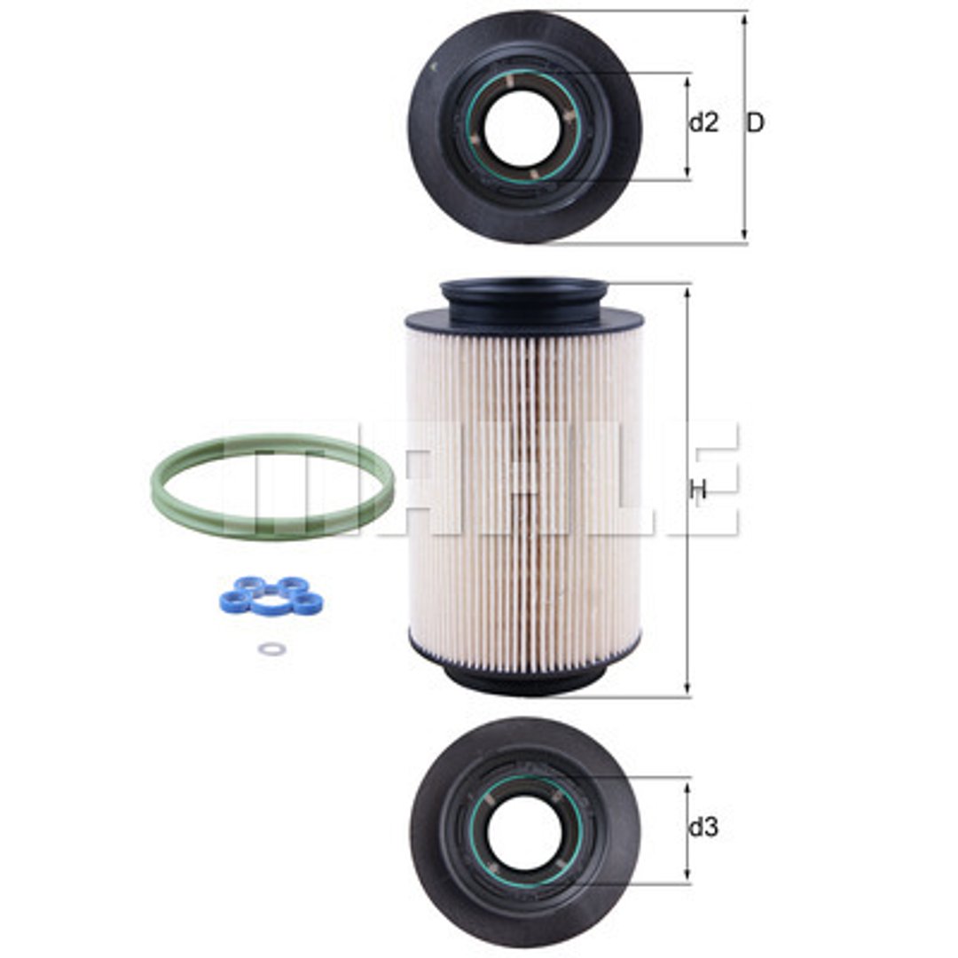 KNECHT Filtr paliwa KX 178D