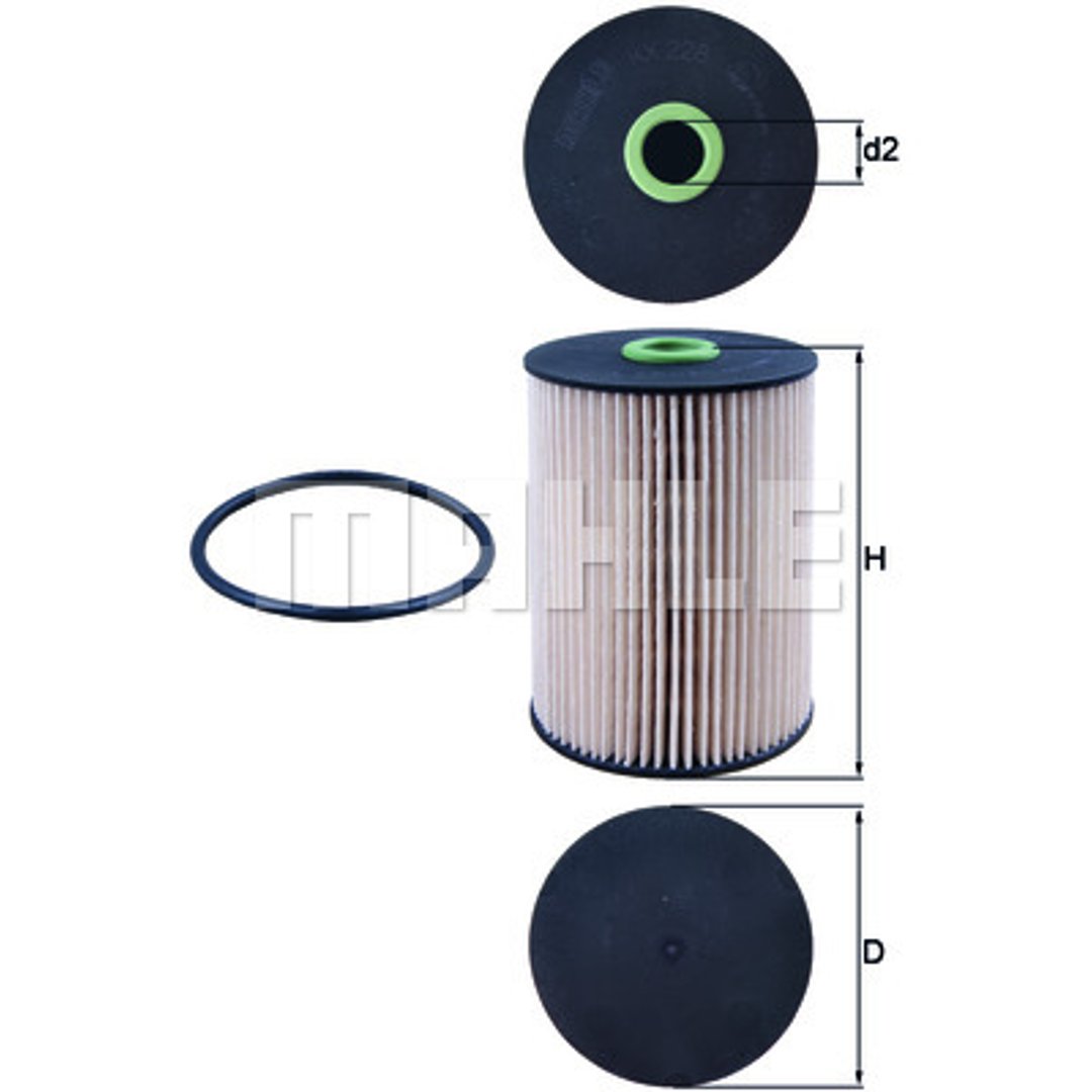 KNECHT Filtr paliwa KX 228D
