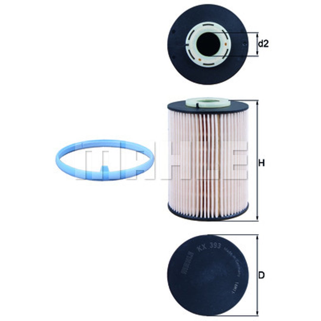 KNECHT Filtr paliwa KX 393D