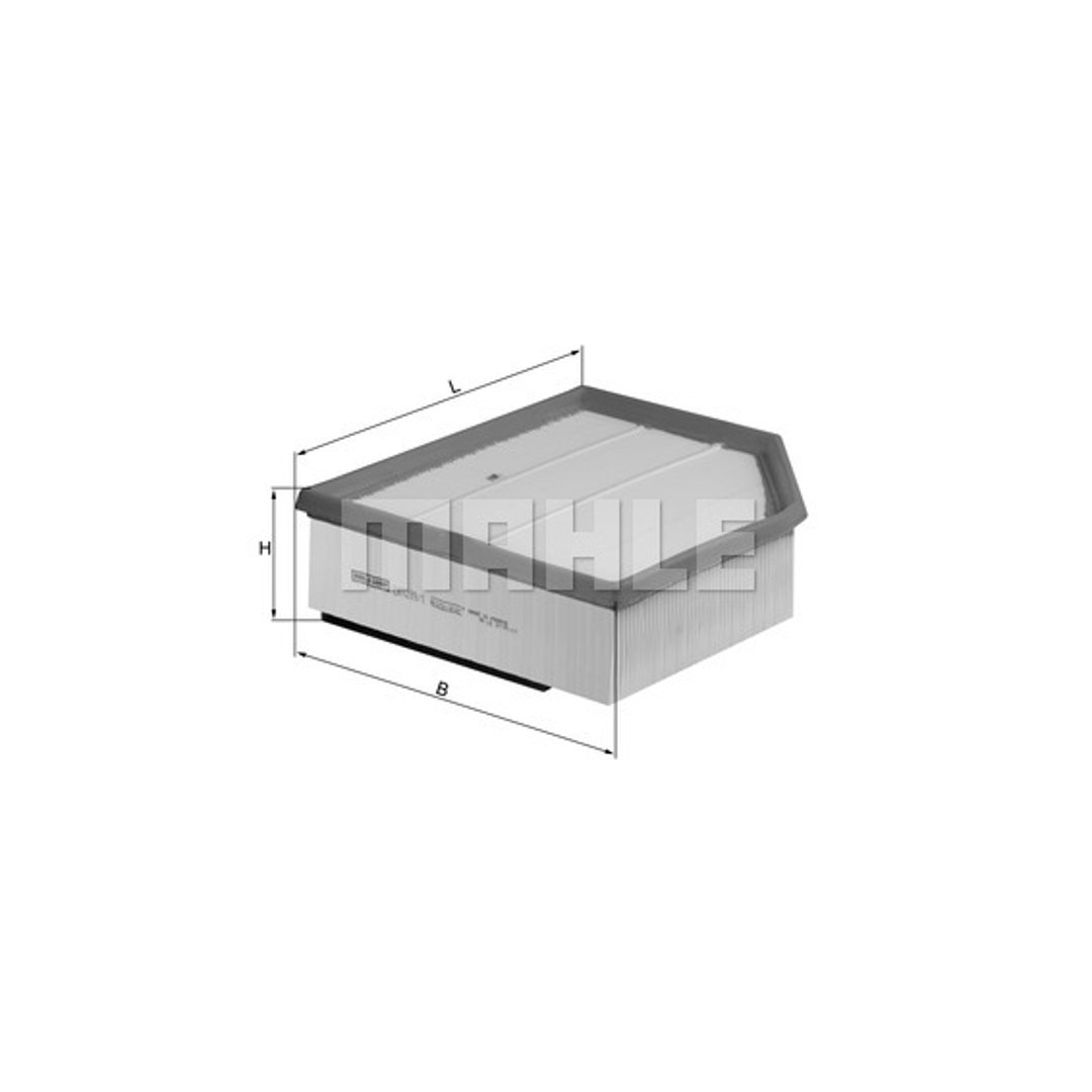 Knecht Filtr powietrza LX 1289/1 LX 1289/1