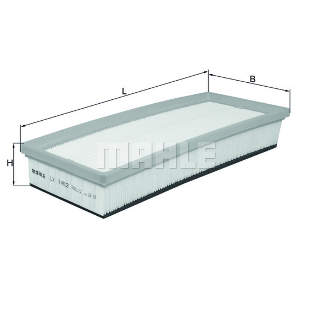 Knecht Filtr powietrza LX 1455 LX 1455