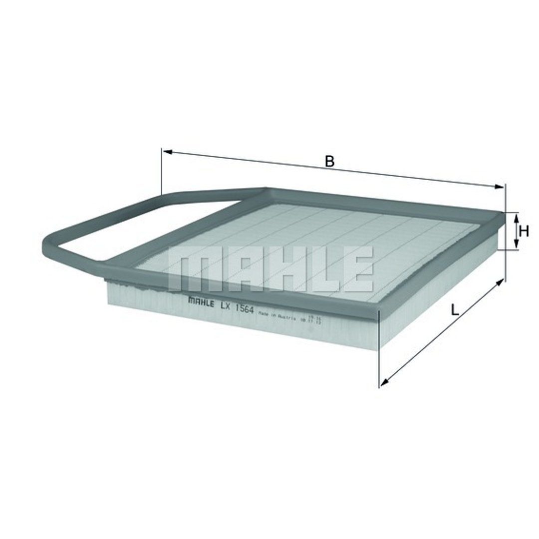 Knecht Filtr powietrza LX 1568 LX 1568