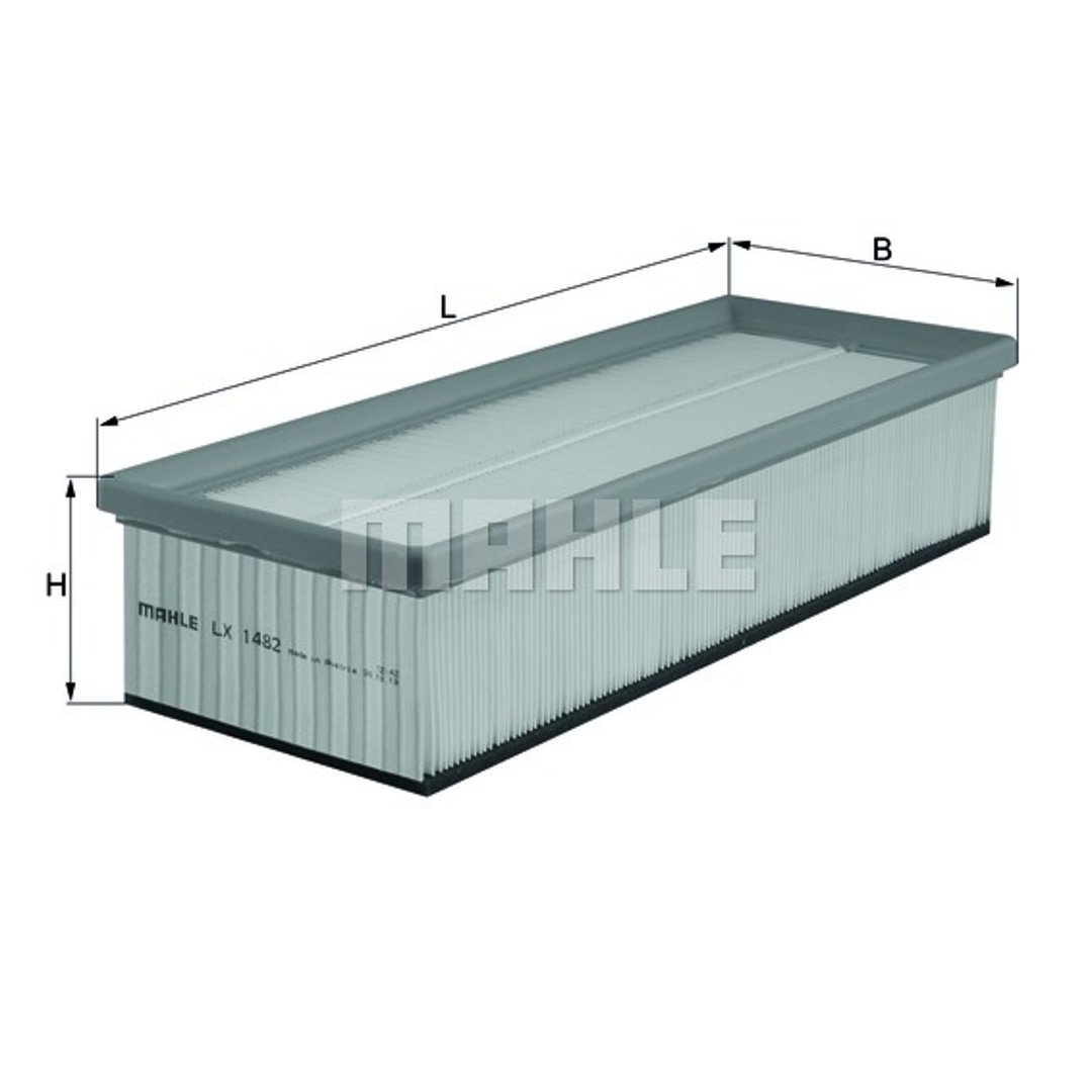 Knecht Filtr powietrza LX 1482 LX 1482