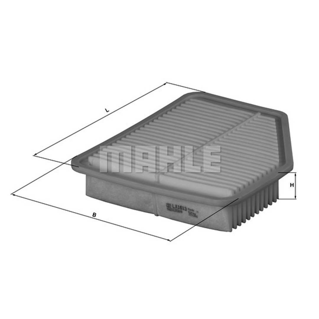 Knecht Filtr powietrza LX 1617 LX 1617