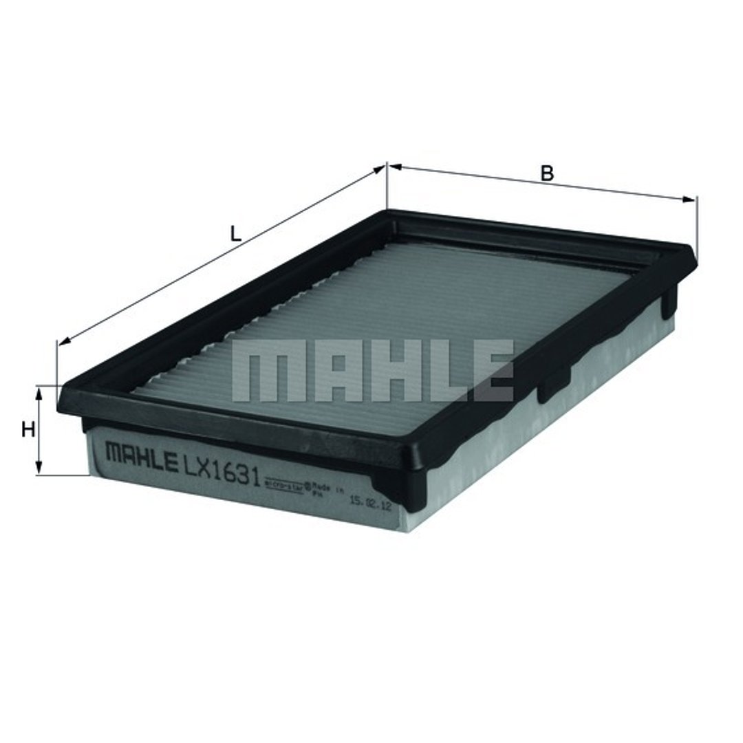 Knecht Filtr powietrza LX 1634 LX 1634