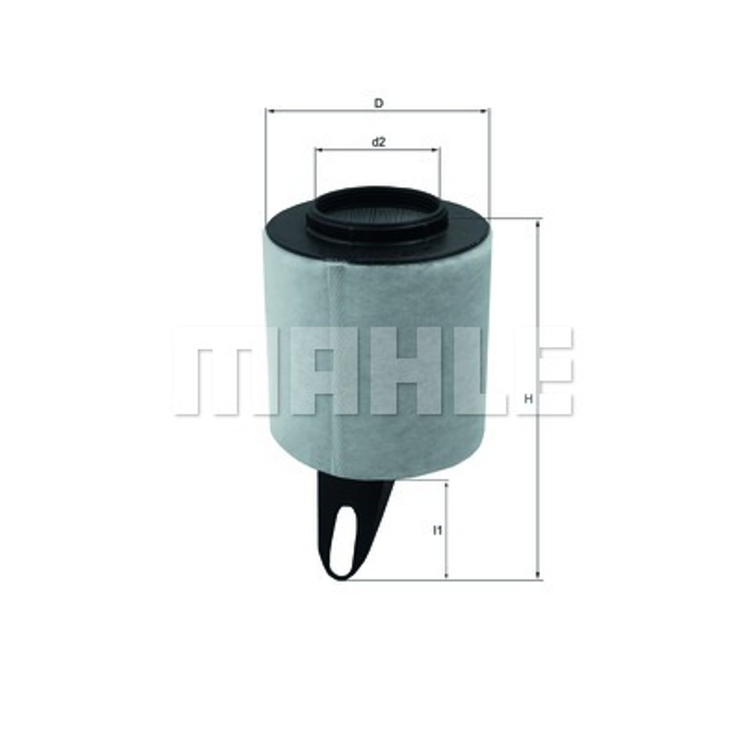 Filtr powietrza Mahle LX 1650