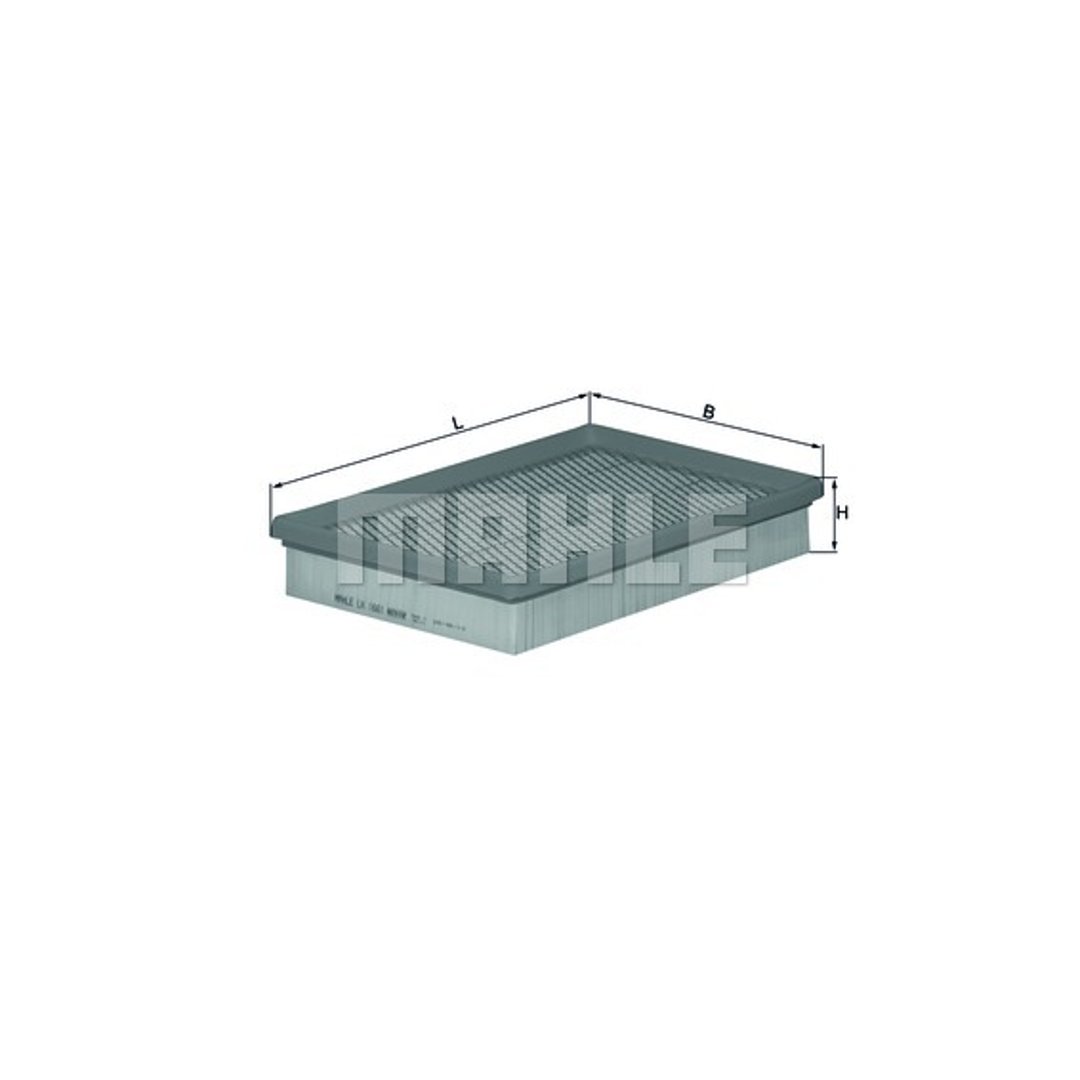 Mahle LX1661 - Filtr powietrza - Najtaniej