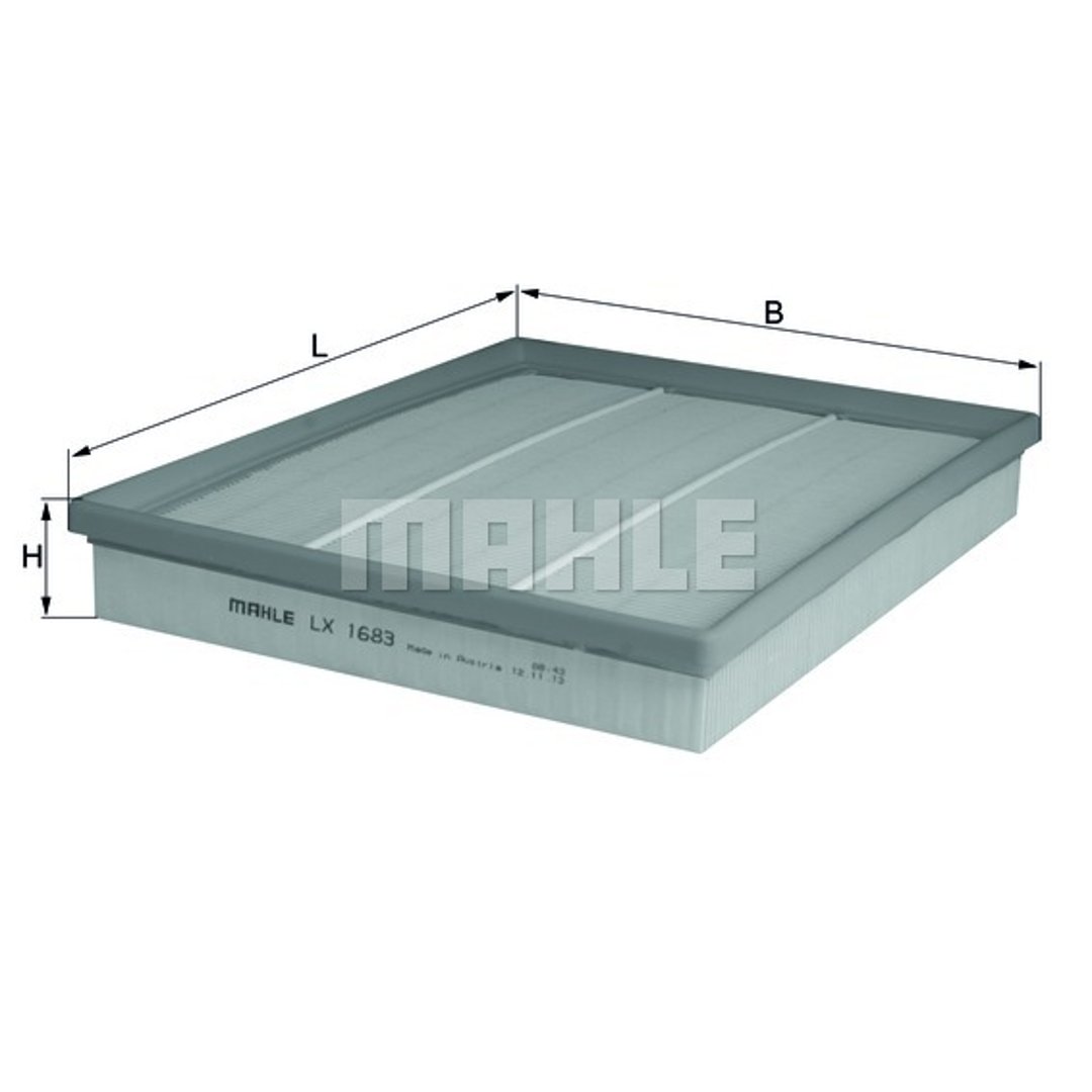 Mahle LX1683 - Filtr powietrza - Najta