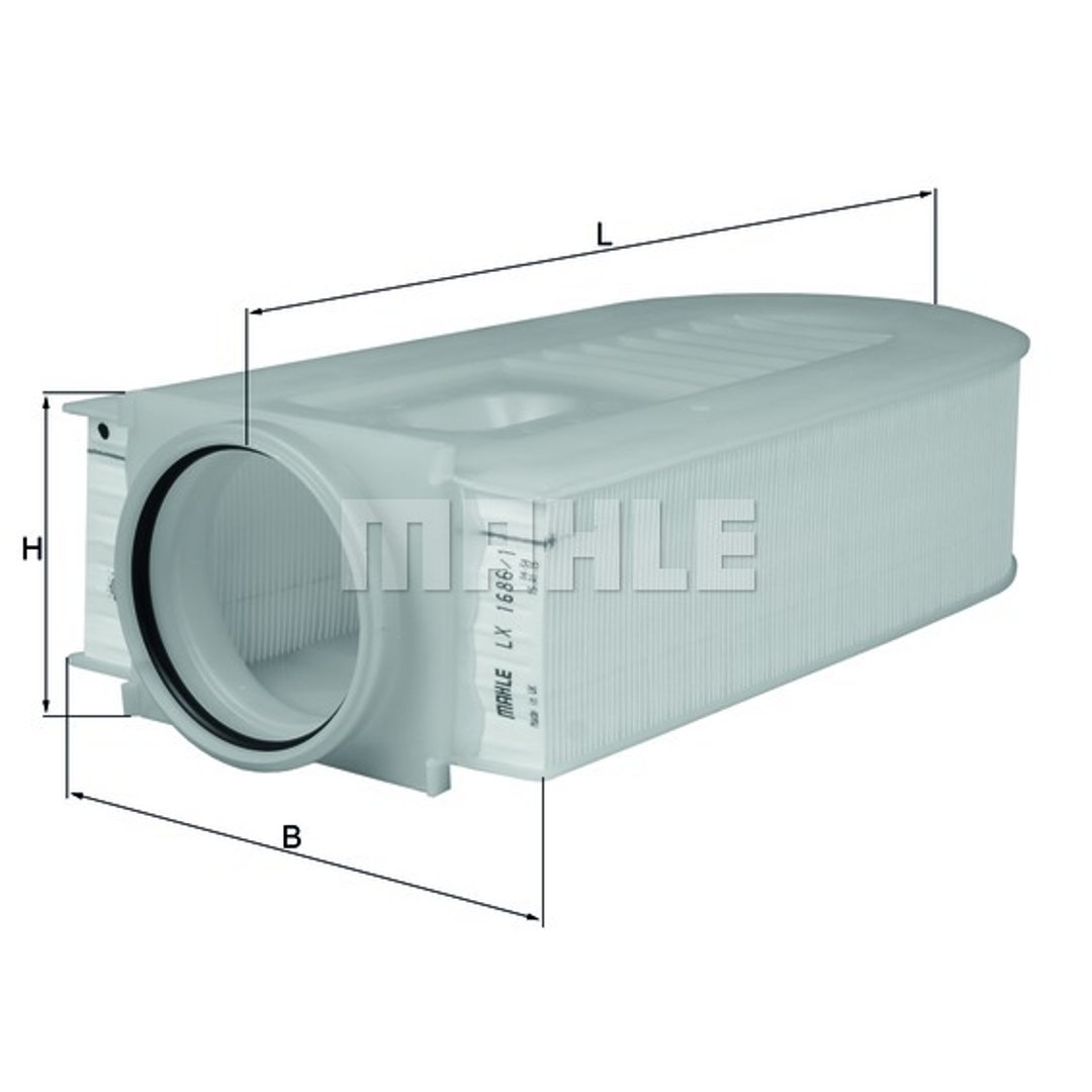 Knecht Filtr powietrza LX 1686/1 LX 1686/1