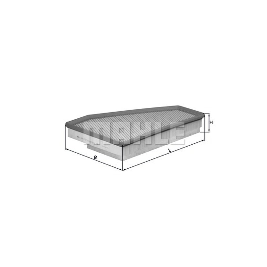 Mahle knecht LX 1762 filtr powietrza LX 1762
