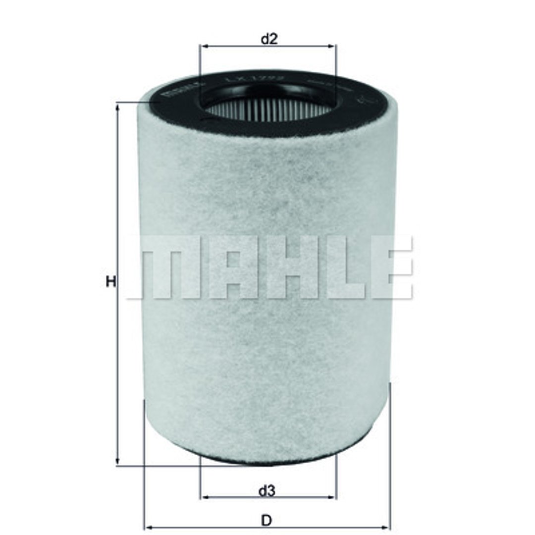 Mahle LX1792 - Filtr powietrza - Hurtownia Filtr