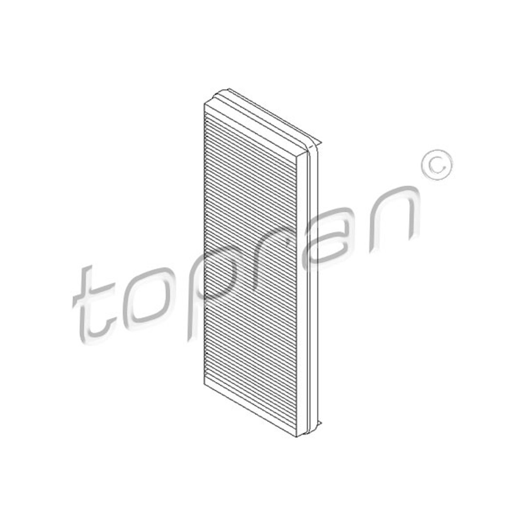 Filtr kabinowy TOPRAN 700 491