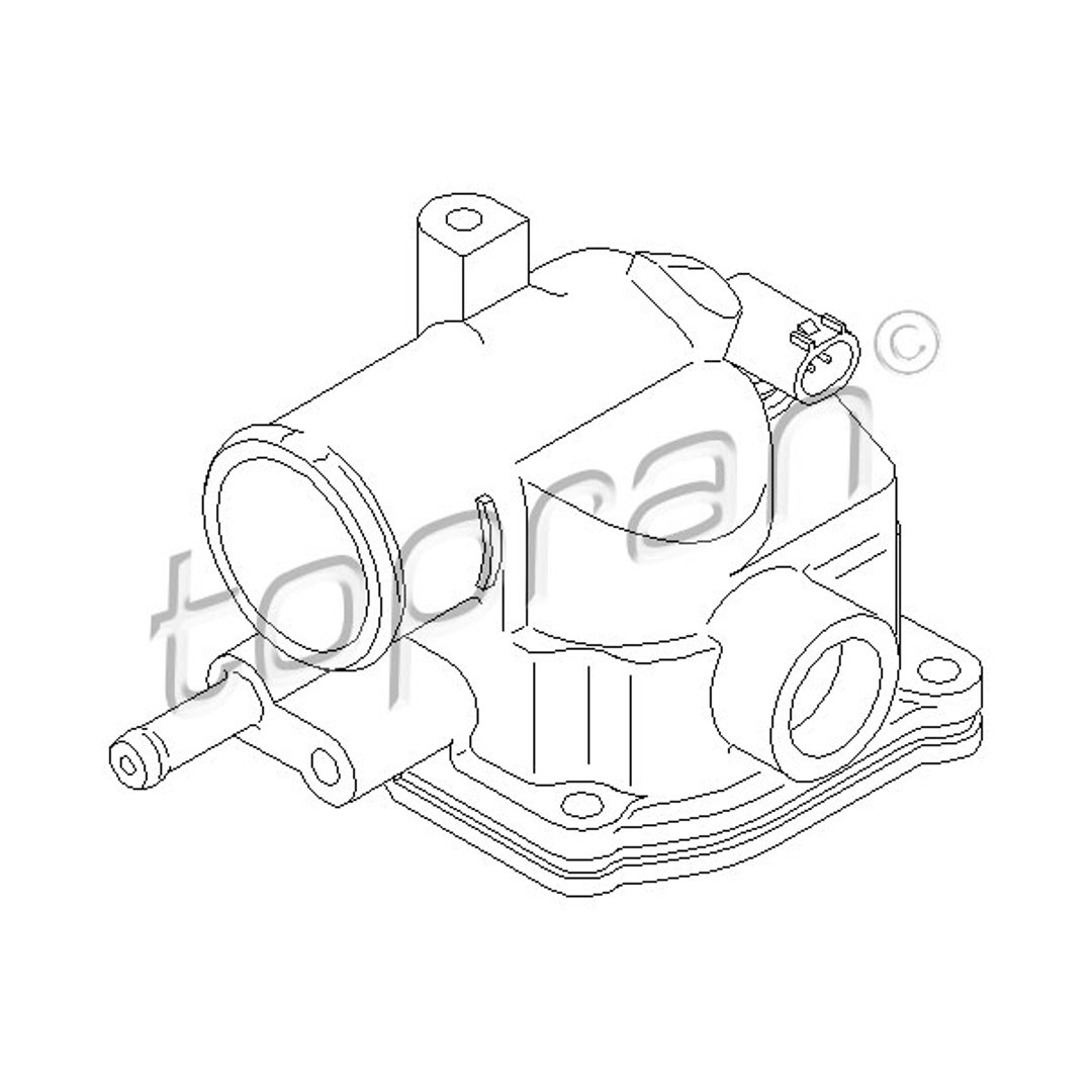 Termostat, płyn chłodzący Topran 401 479
