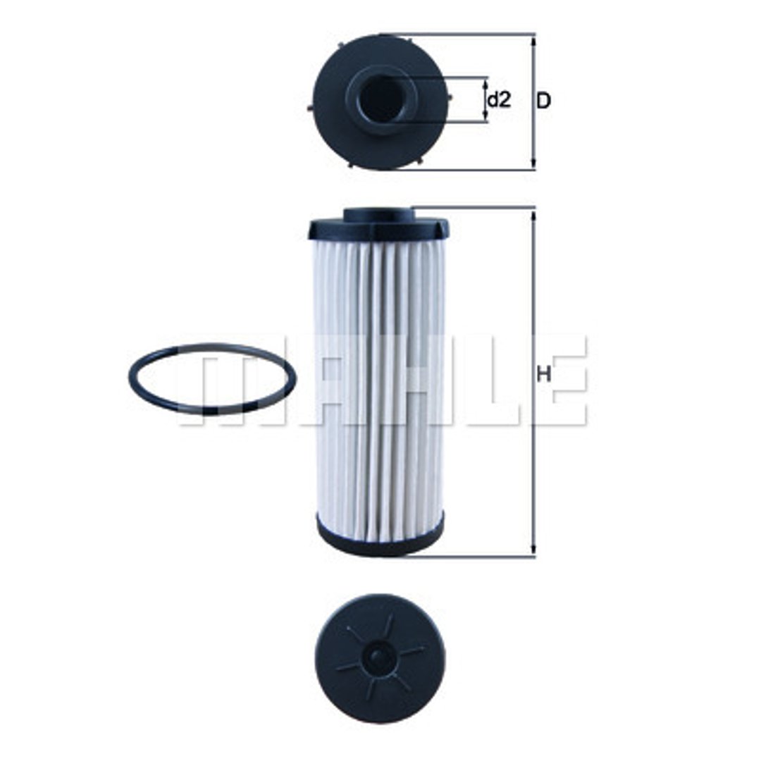 MAHLE ORIGINAL HX 139D filtr oleju