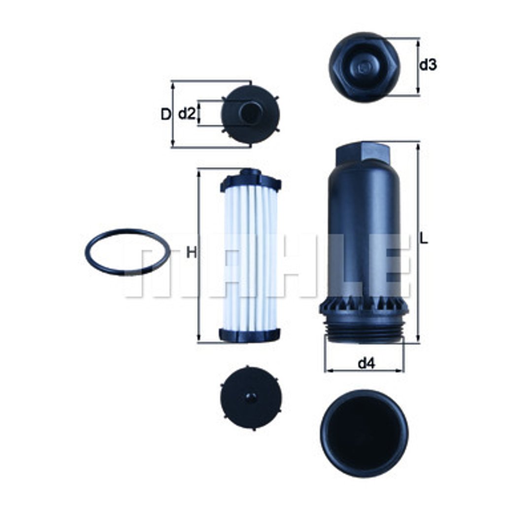 Knecht knecht HX 151 Kit filtr oleju HX 151KIT