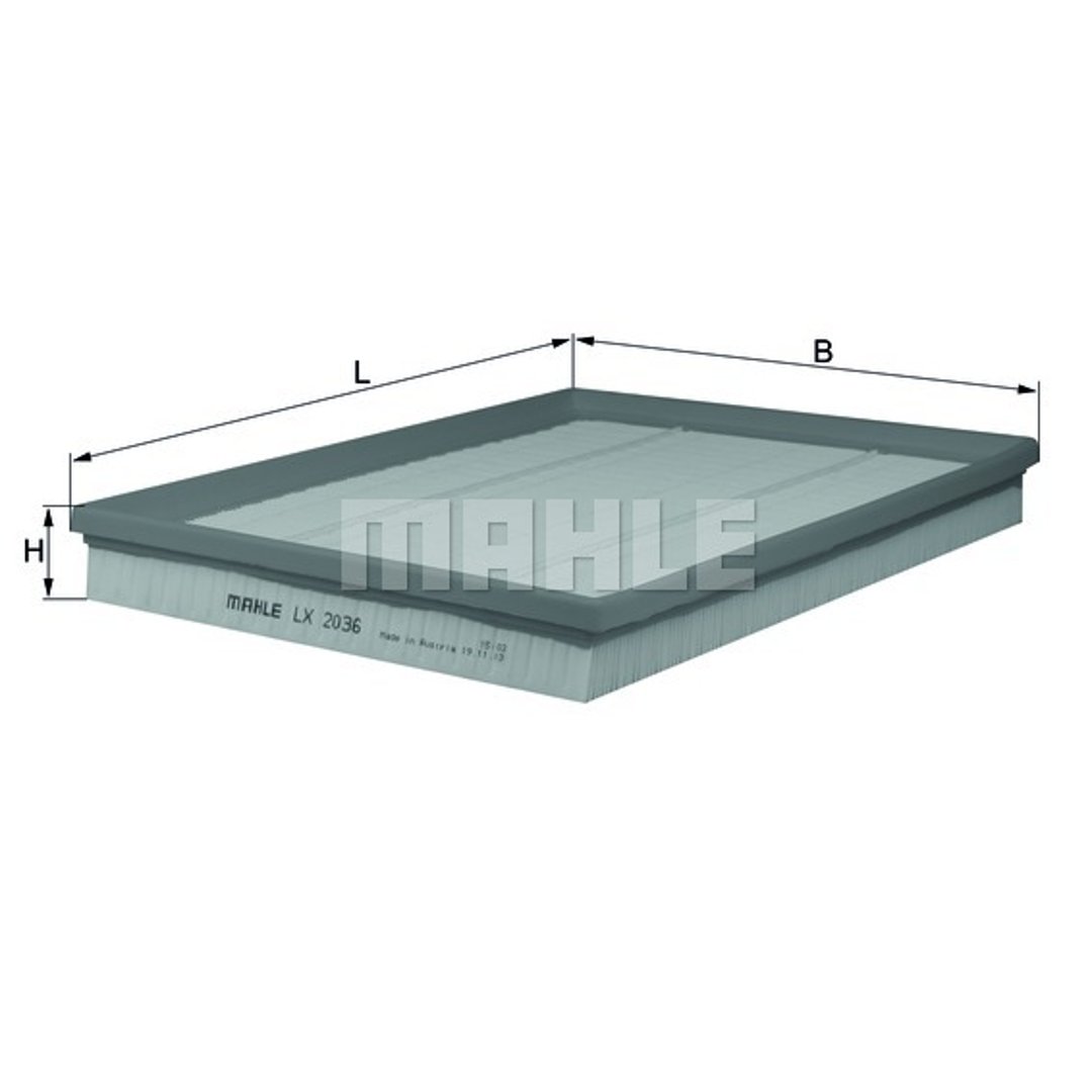 Filtr powietrza Mahle LX 2036
