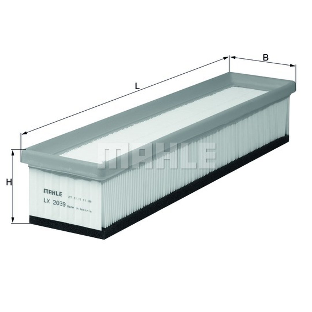 Mahle knecht LX 2039 filtr powietrza LX 2039