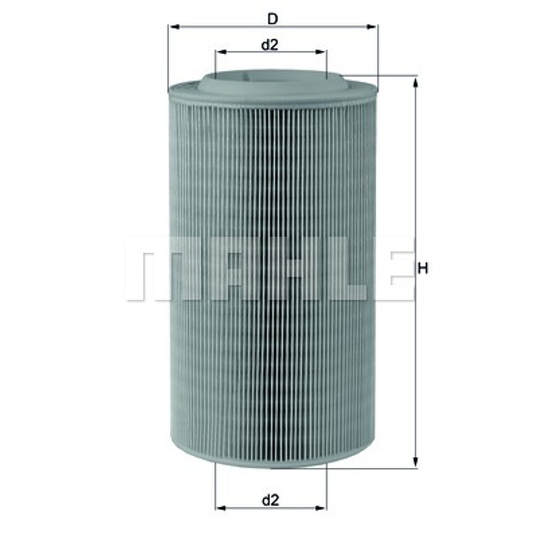 Knecht Filtr powietrza LX 2059 LX 2059