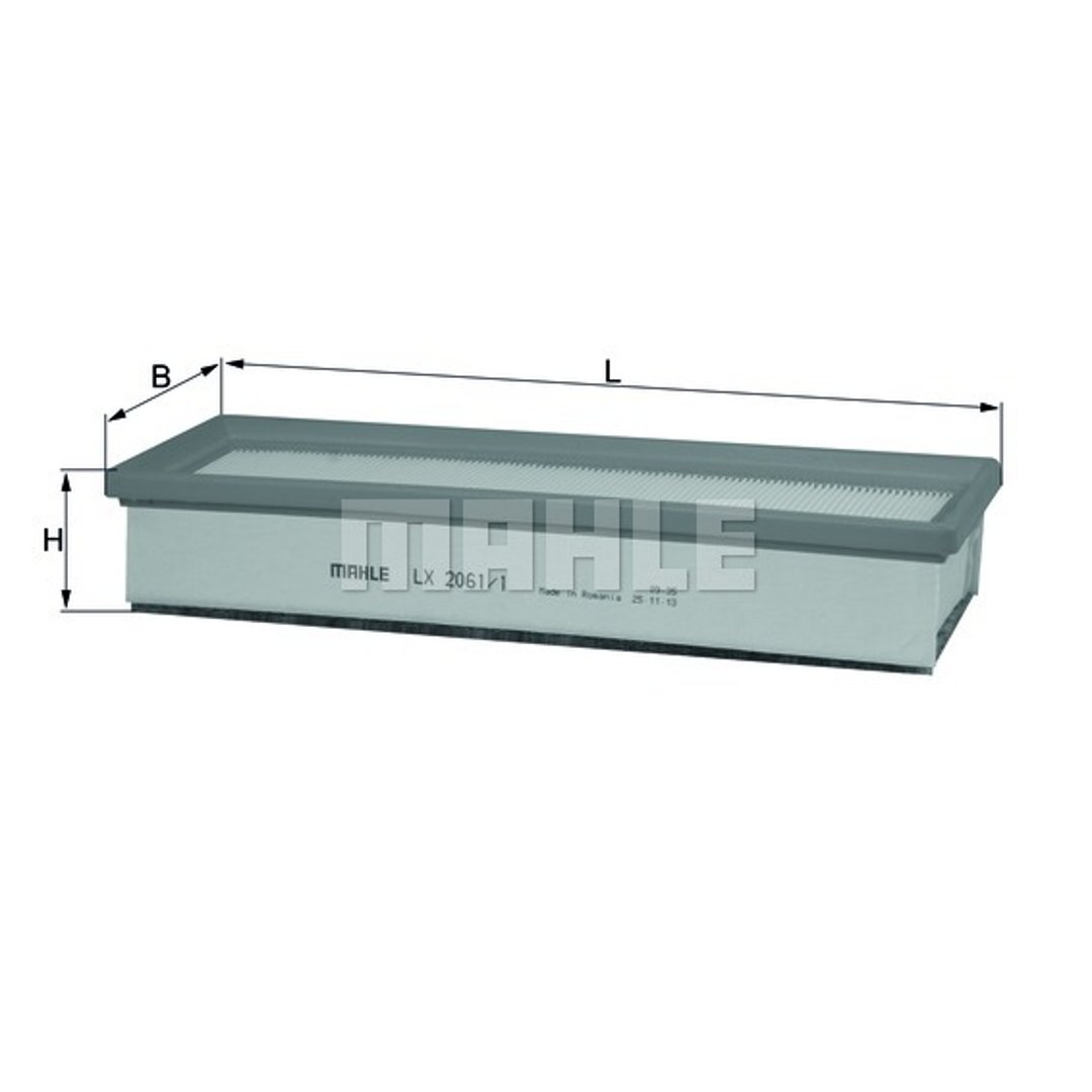 Mahle knecht LX 2061/1 filtr powietrza LX2061/1