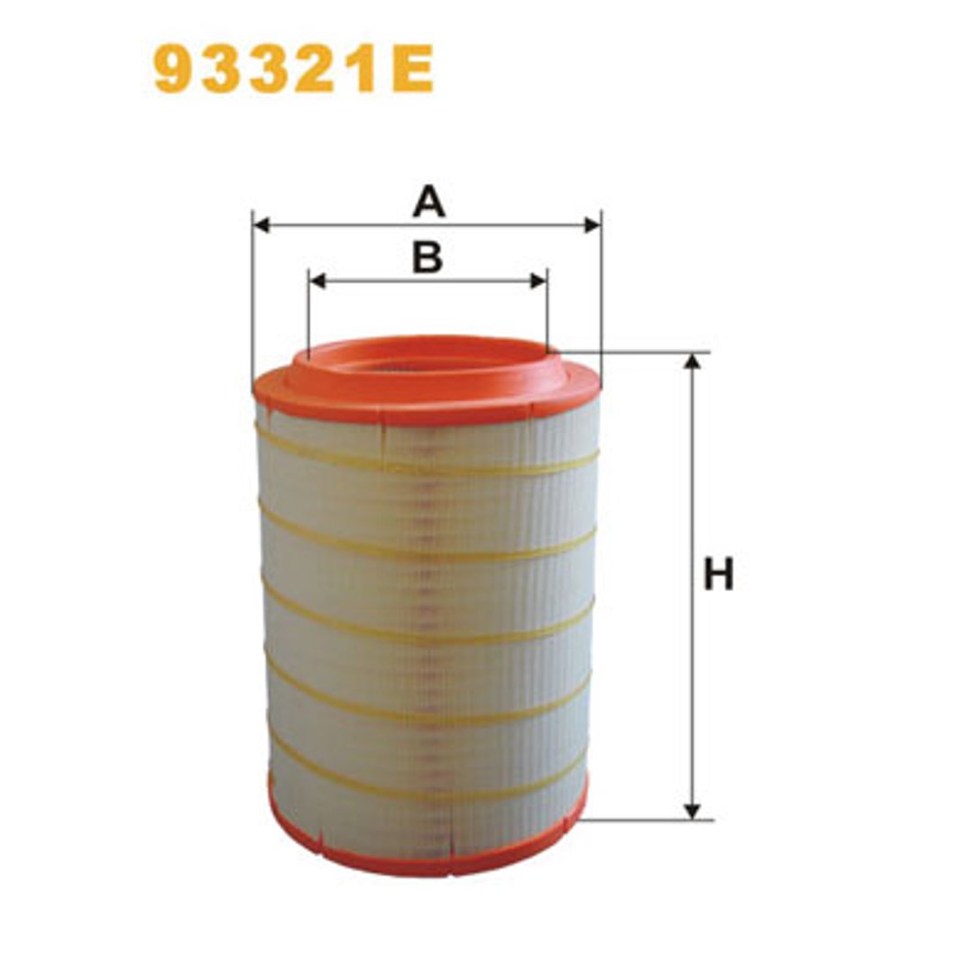 WIX FILTERS WIX 93321E - Filtr powietrza - Najtańsza Oferta