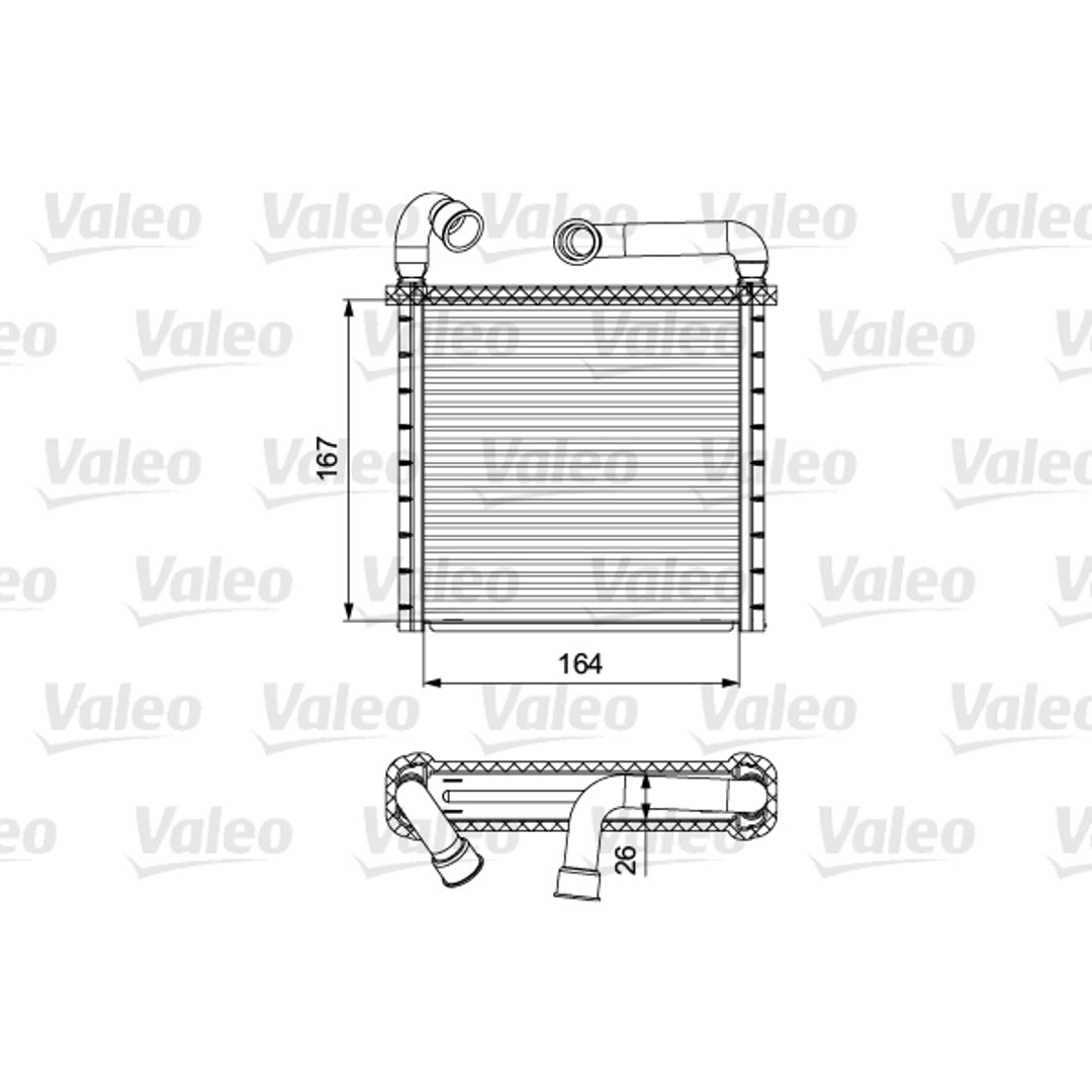 Nagrzewnica VALEO 811506