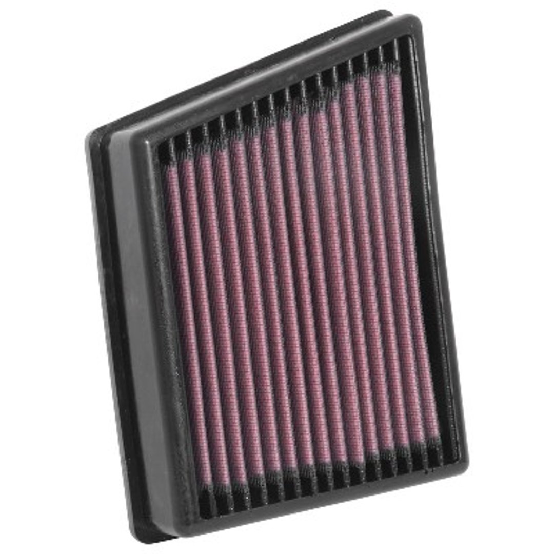 K&N 33-3117 filtr powietrza silnikowego: wysoka wydajność, premium, zmywalny, filtr wymienny, zwiększona wydajność, 2017-2020 (EcoSport, ST, Fiesta VII, Tourneo Courier, Transit Connect) 33-3117