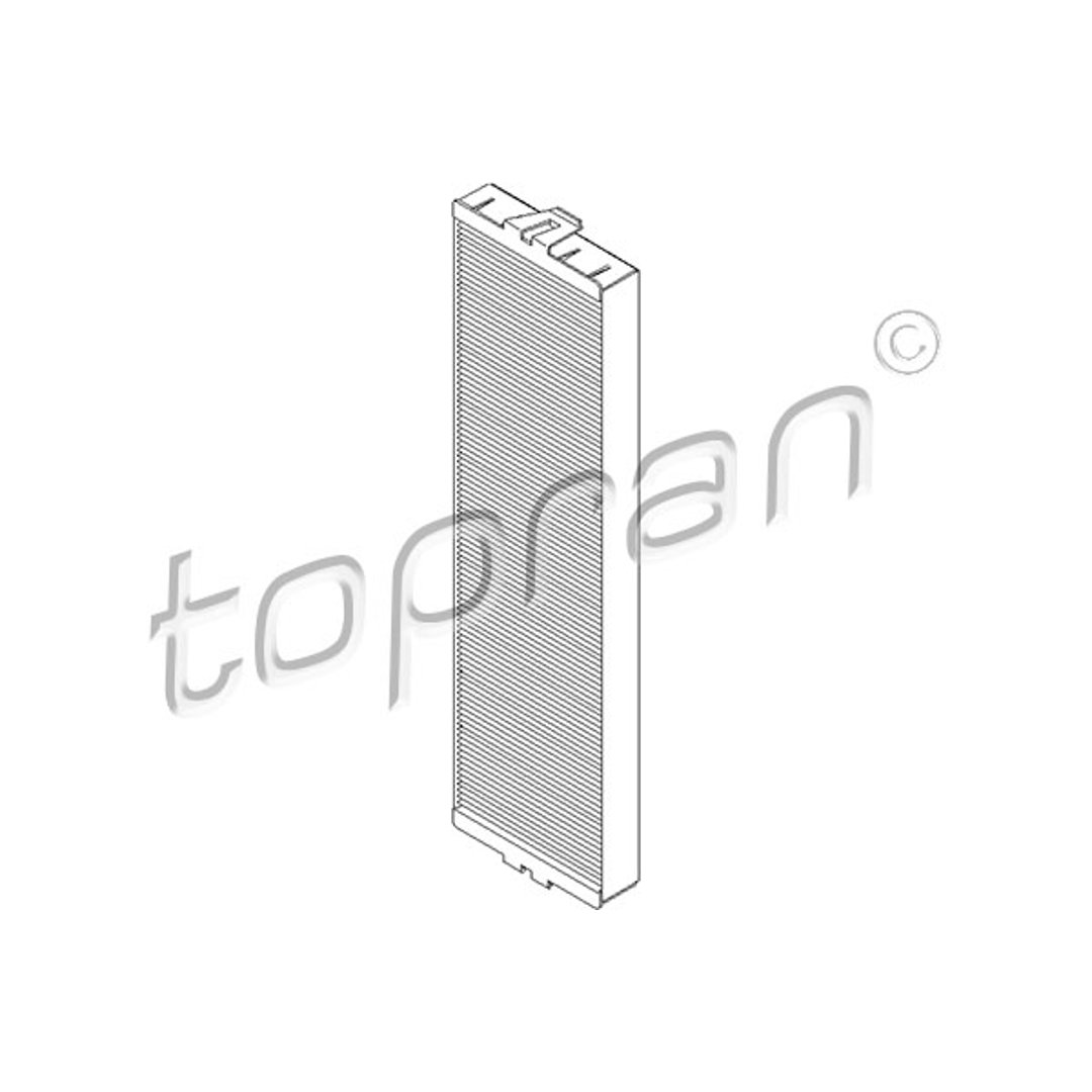 Filtr kabinowy TOPRAN 722 723