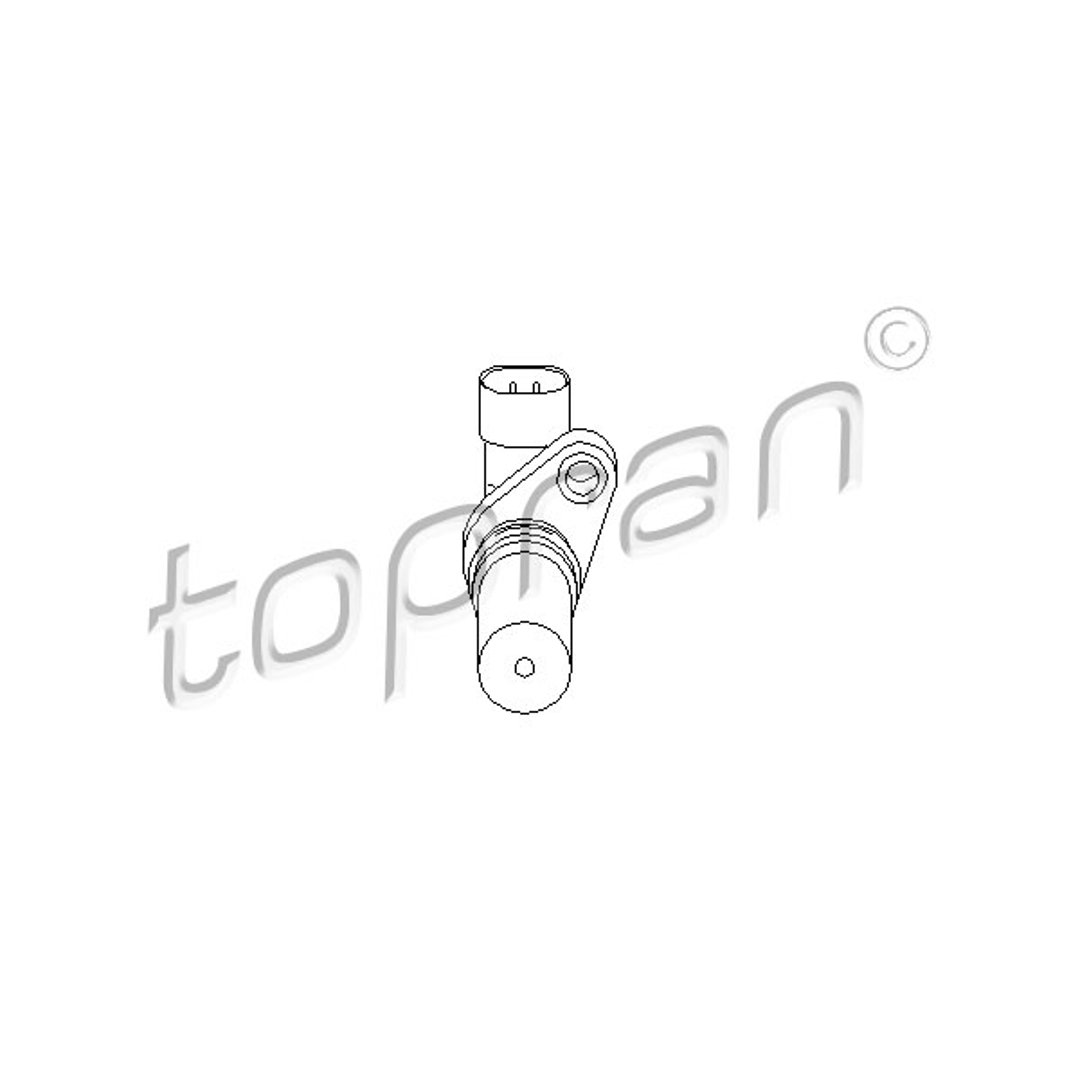 TOPRAN Generator impulsów, wał korbowy 207 414 207 414