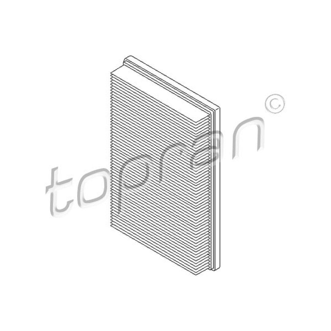 Filtr powietrza TOPRAN 300 010