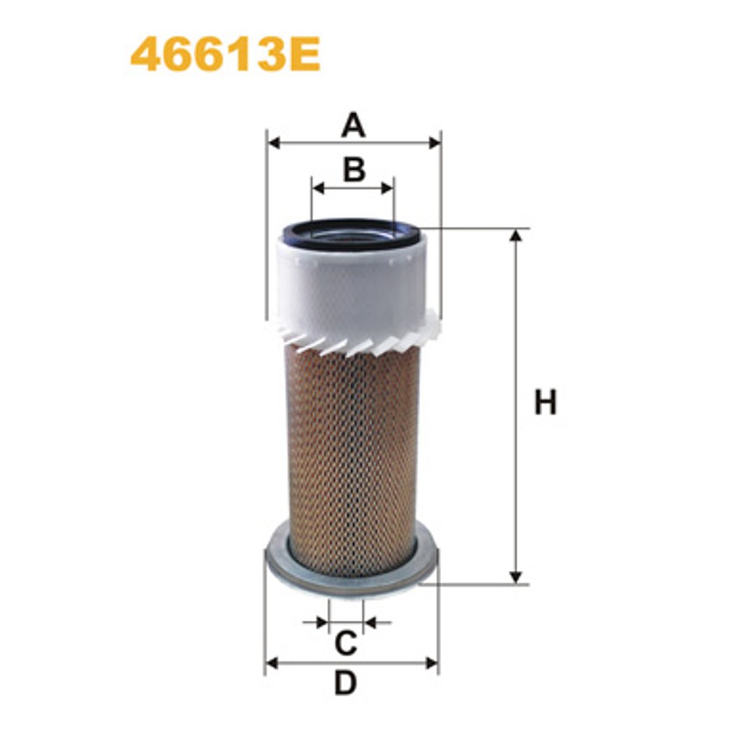 Filtr powietrza WIX FILTERS 46613E