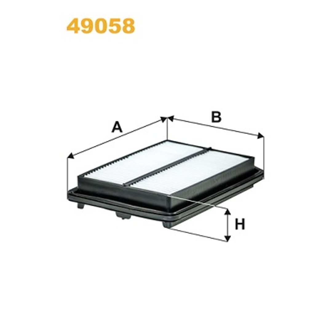Filtr powietrza WIX FILTERS 49058