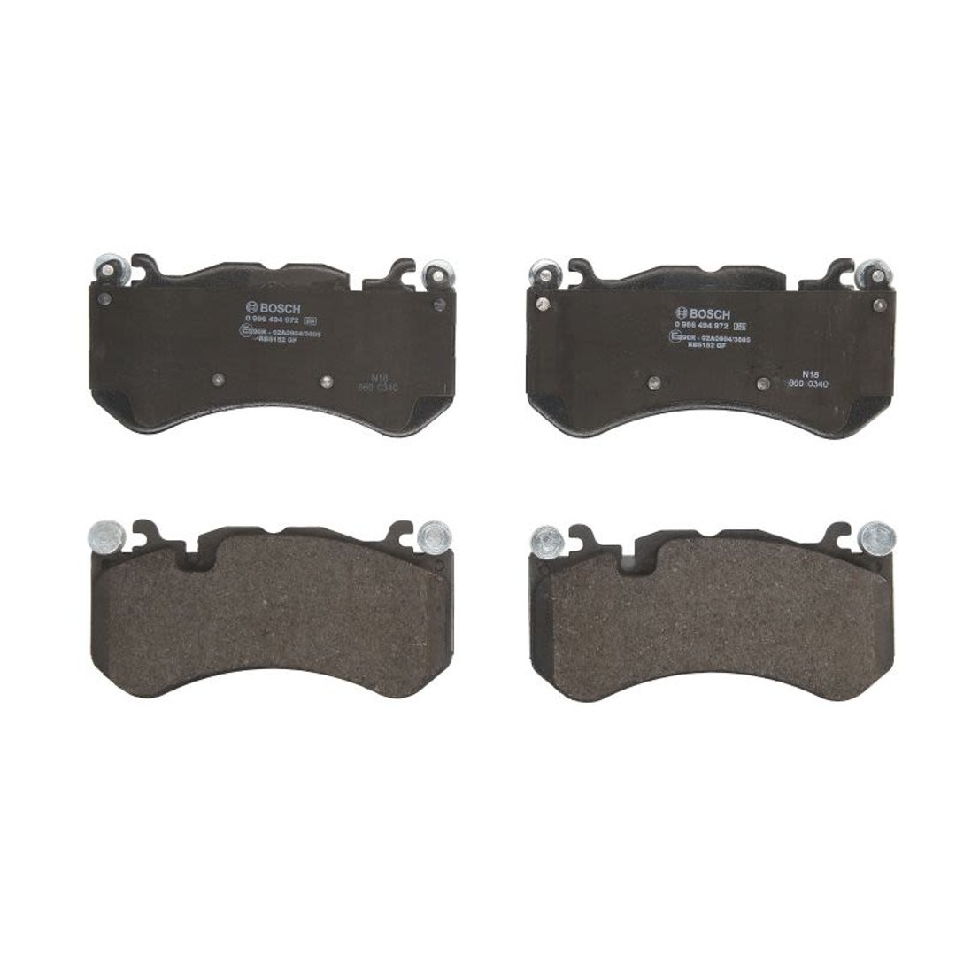 Bosch Zestaw klocków hamulcowych, hamulce tarczowe 0 986 494 972 0 986 494 972