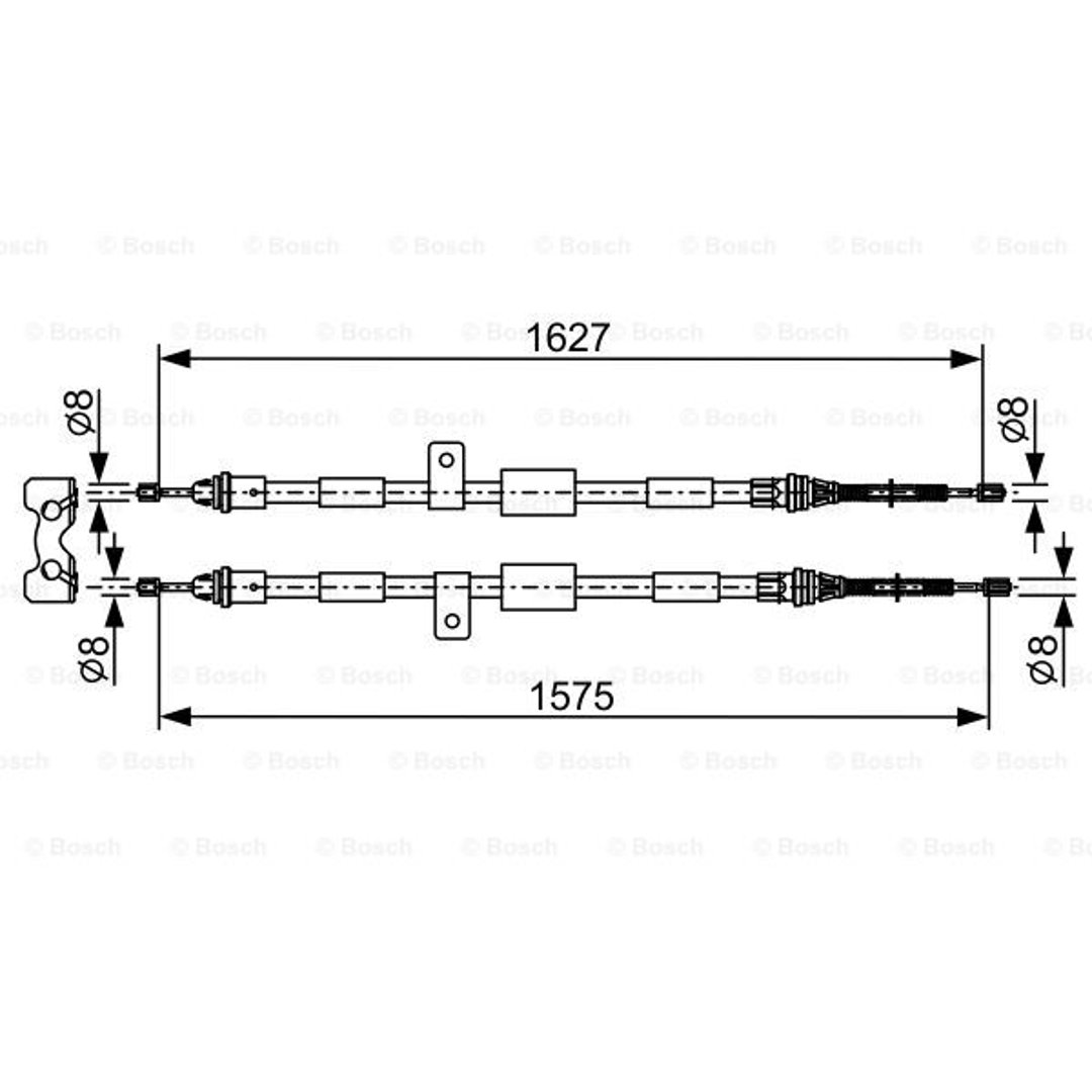BOSCH Linka hamulcowa, 1 987 477 301 - Bezpłatny zwrot do 30 dni, największy wybór produktów. 1987477301